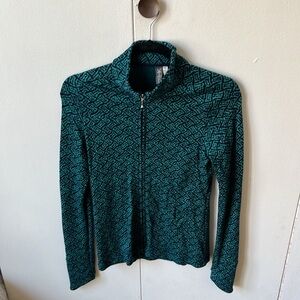 Ibex Juliette Jacquard Full Zip